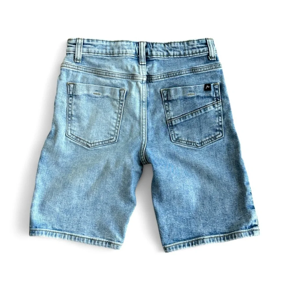 art class Light Blue Denim Shorts - Picture 3 of 7